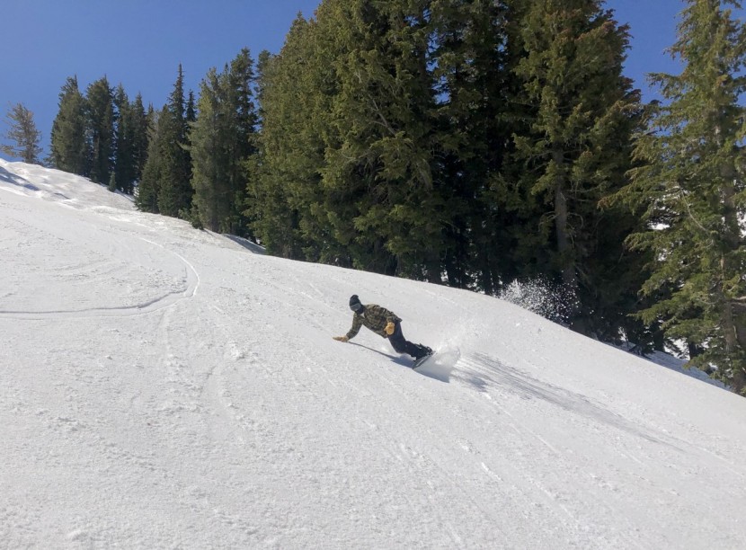 weston backcountry backwoods - the backwoods can obtain plenty of edge hold on firm snow.
