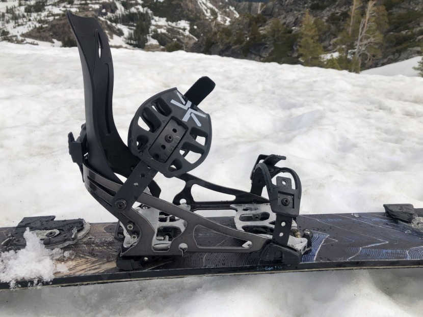 karakoram prime-x - the prime x is robust and responsive. here, the binding is in walk...