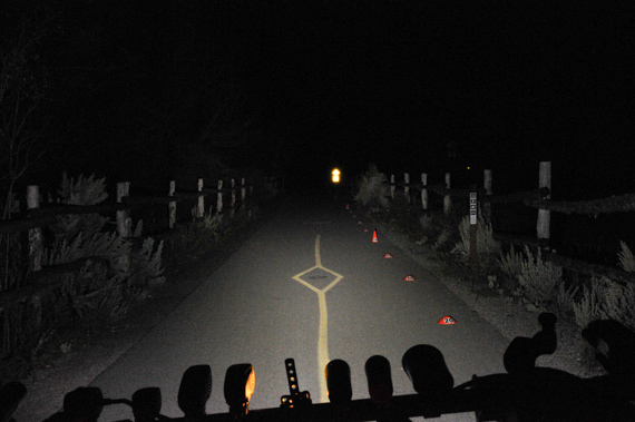 Beam photo of Light and Motion Vis 360+