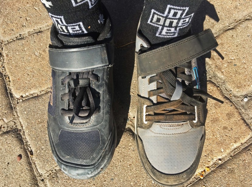 sometimes we needed to wear two different shoes at once to be able...