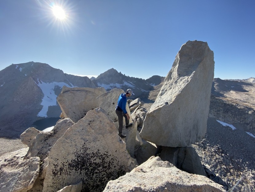 arc'teryx acrux tr gtx - able to smear on the rock, these boots provided excellent traction...