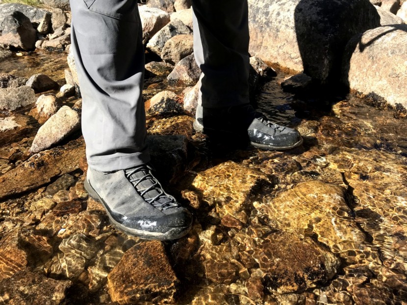 arc'teryx acrux tr gtx - we had no issues with the waterproof barrier of these boots, they...