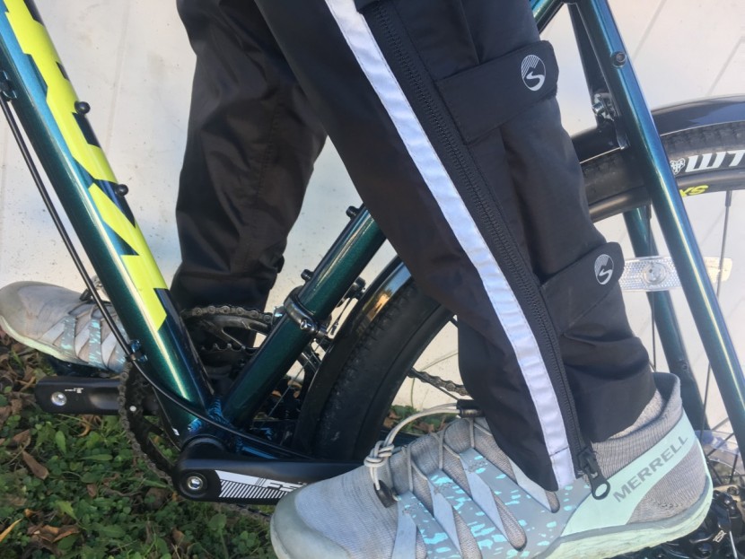 rain pants womens - the cinching velcro straps keep extra material from snagging in your...