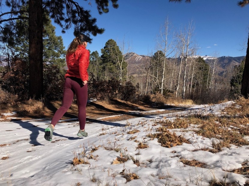 ortovox swisswool piz bial for women - heading out on a little winter run in the ortovox swisswool piz...