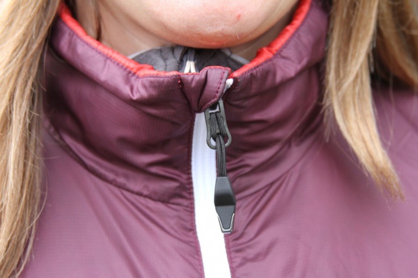 ortovox swisswool piz bial for women - the garaged zipper is nice, especially when in cold weather.