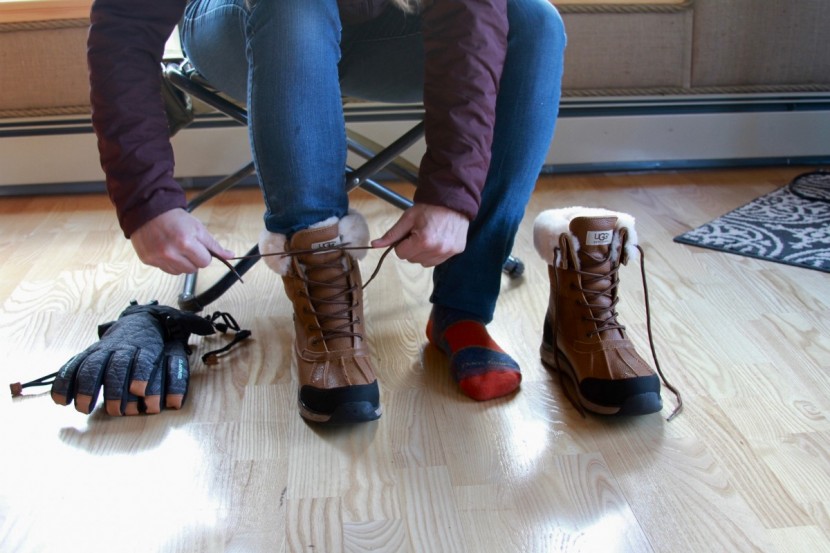 which ones are easy to put on? these boots don't require too much...