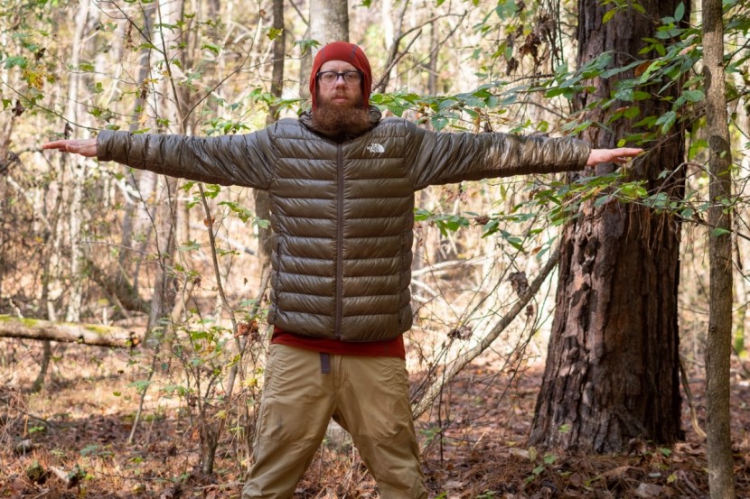 the north face sierra peak hoody - the fit of the sierra peak was slightly boxy but overall not bad.