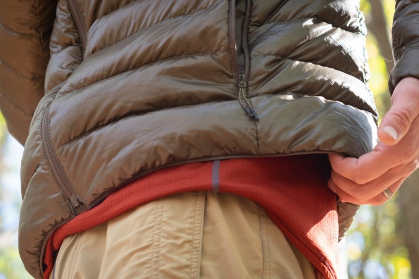 the north face sierra peak hoody - our biggest complaint of this jacket was the loose hem that lacked...