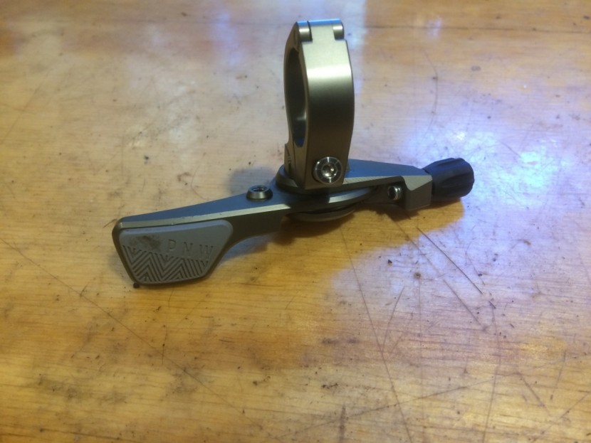 dropper seatpost - the loam lever is fantastic, plus you can buy it aftermarket to work...