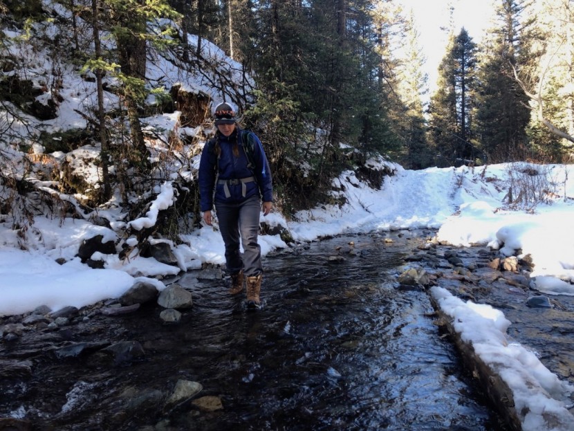 rab xenon hoodie for women - while we aren't getting wet here, if we did slip, the external shell...