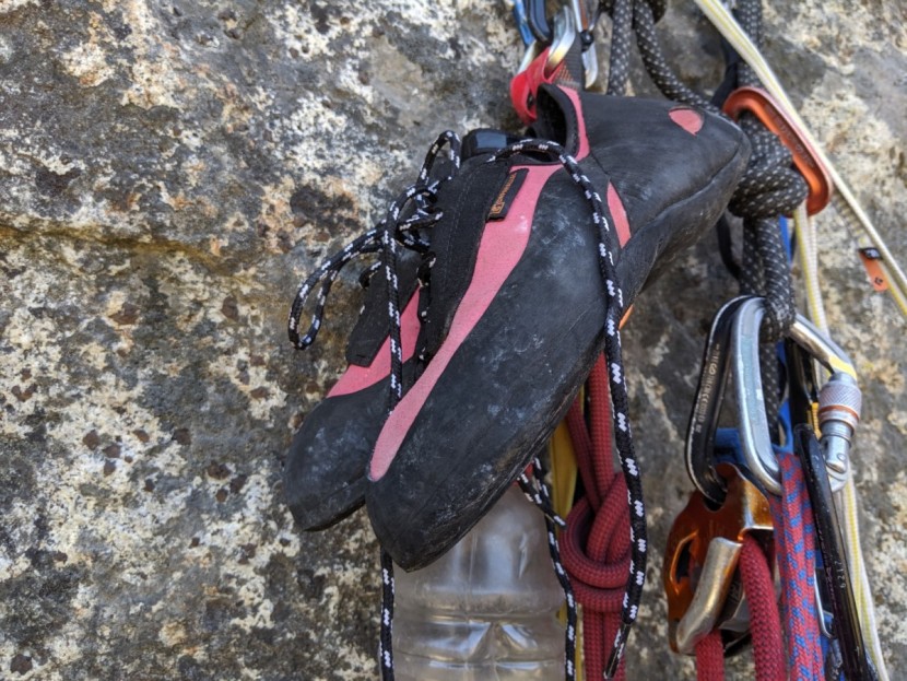 unparallel up lace lv - the up lace's were right at home on granite multi-pitches in the...