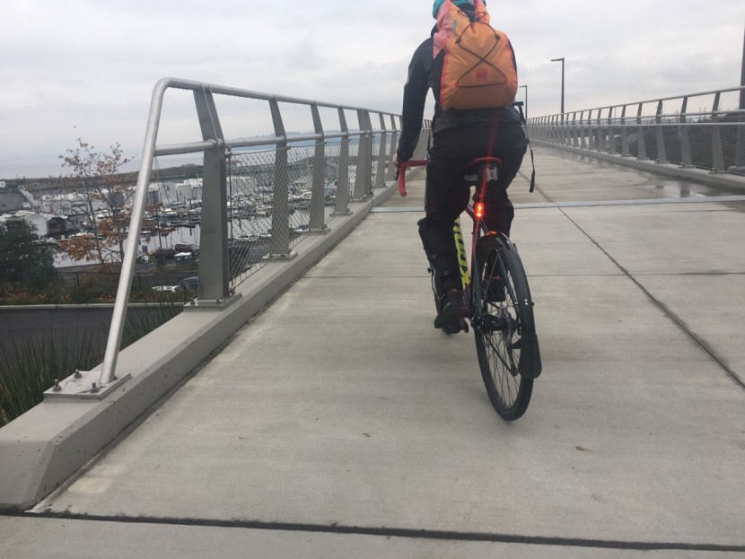 showers pass transit for women - ready for any weather, cycling in the transit pants.