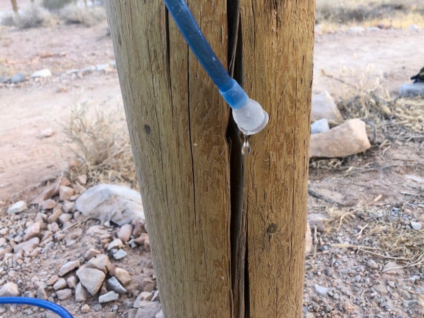 platypus hoser - unfortunately, this bladder leaks when filled and compressed. here...