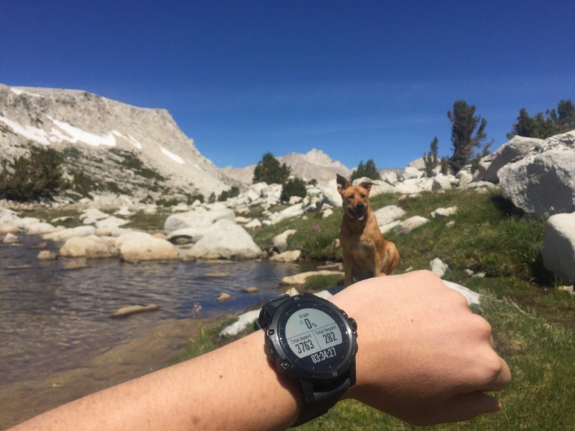 coros vertix - this watch was a great tool for sierra trails and peaks.