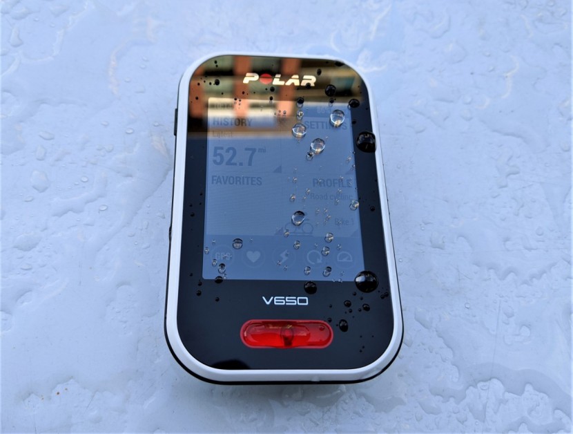 polar v650 - the polar v650 is rated at ipx7, near the upper range of water...