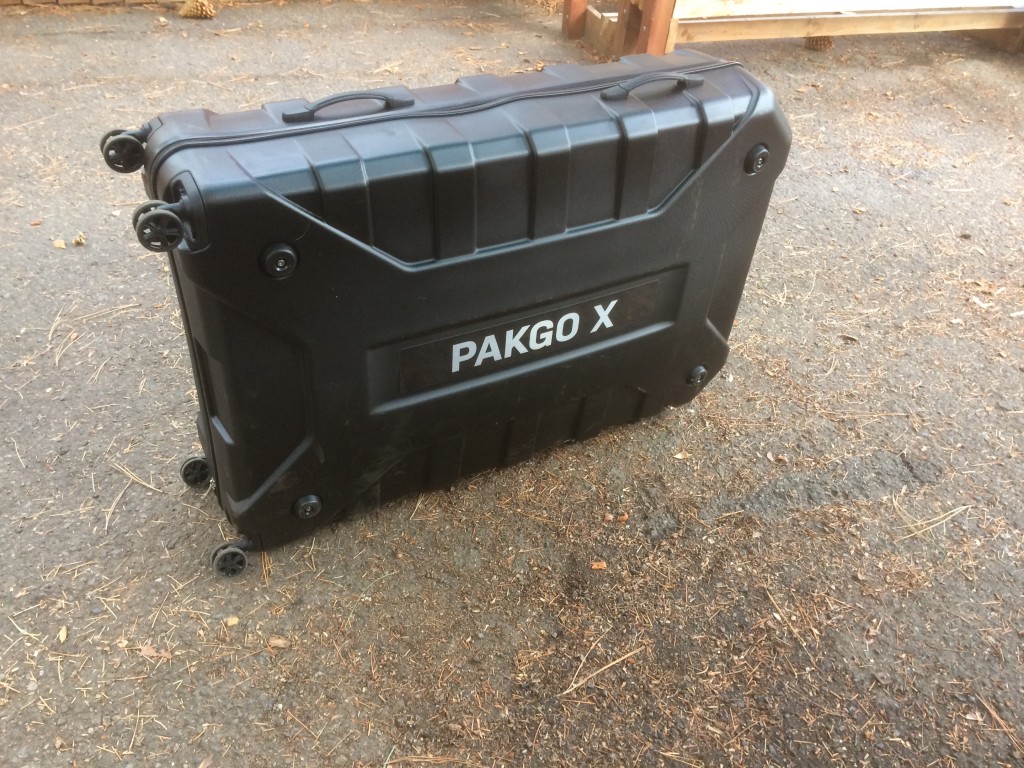 topeak pakgo x - the topeak is the only hard-shell case in our review.