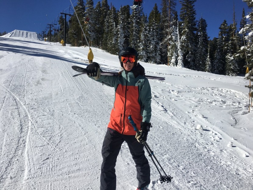 the north face a-cad futurelight for women - look at those colors pop!