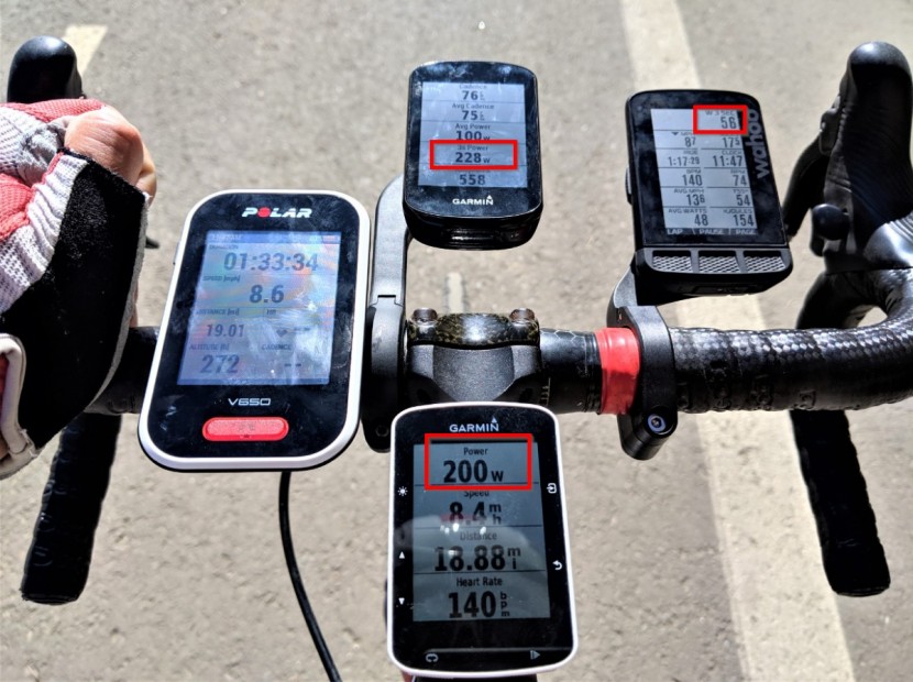 wahoo fitness elemnt roam - wahoo didn't especially love pairing with garmin sensors. power and...