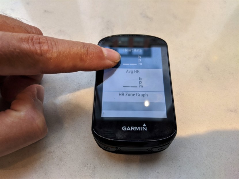 step 1 of customizing data fields is simply pressing and holding...