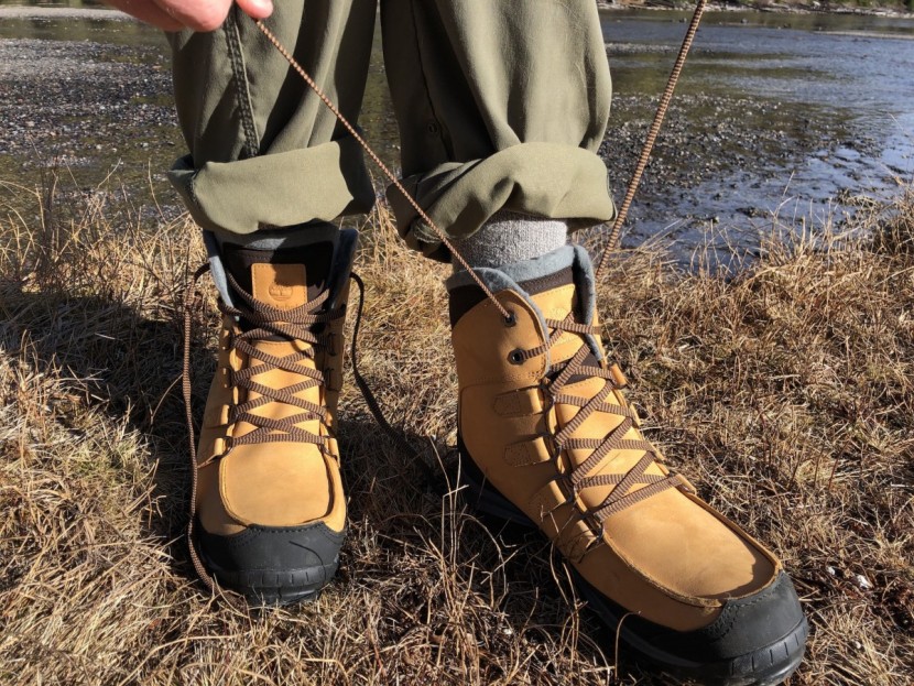 timberland chillberg insulated - the lower half of the laces resist tightening due to the shape of...