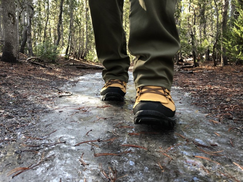 timberland chillberg insulated - no boot does especially well gripping on ice, and neither does this...