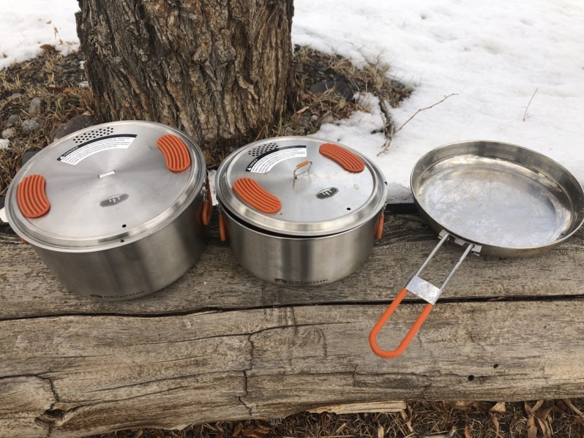 gsi outdoors glacier basecamper - this set is pretty simple. no bells or whistles to speak of.