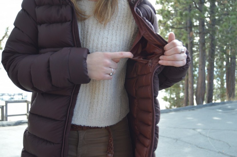 arc'teryx seyla - there are two exterior pockets and one interior pocket. the interior...