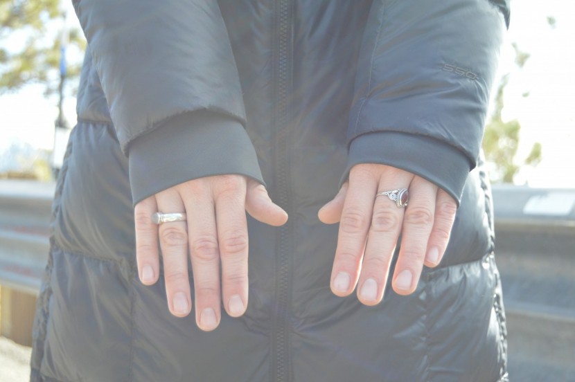 the north face acropolis for women - there are internal cuffs on the sleeves that did a great job keeping...