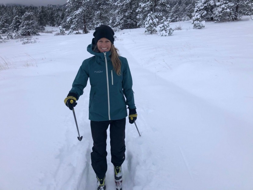 flylow billie coat - the billie coat breathed well on short ski tours.