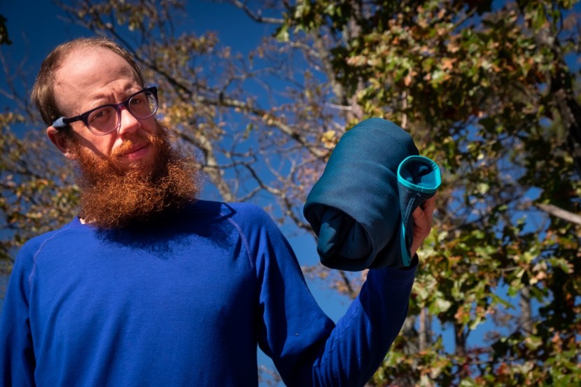 arc'teryx fortrez hoody - not the lightest or the most packable, but this fleece has its place...