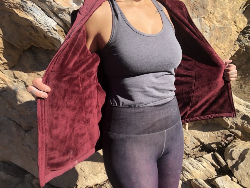 the north face shelbe raschel hoodie - casual hiking in cool weather is fine for a time, but don't get too...