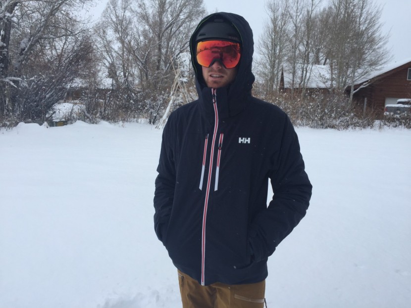 ski jacket men - this jacket has plenty of pockets on the chest, which is a good...