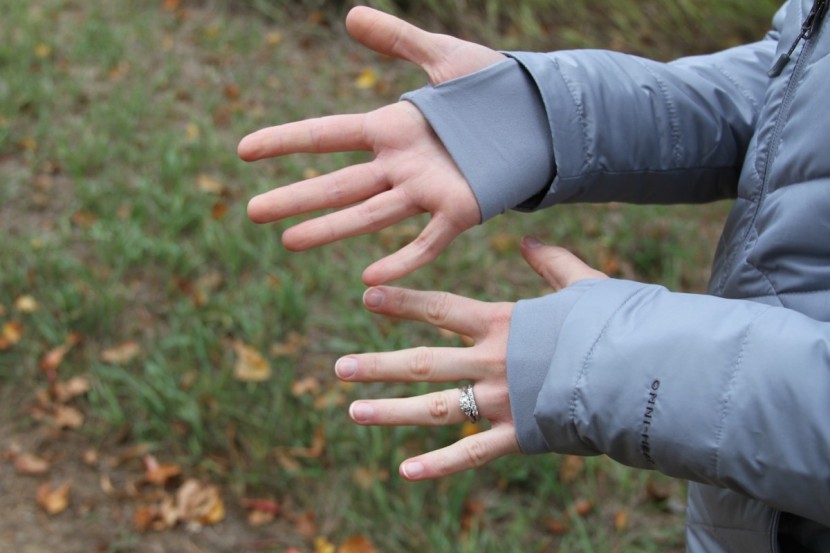 the unique cuffs of the heavenly hoody are pretty awesome. huge...