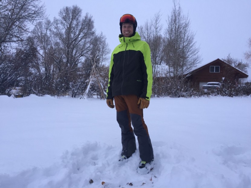 outdoor research trailbreaker ii - we don't particularly like the snug cut and two-tone color panels...