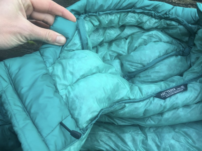 arc'teryx cerium sv hoody for women - the arc'teryx cerium sv's hood is easy to adjust: the drawcords...