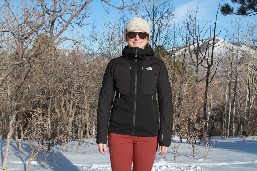 the north face summit l3 ventrix 2.0 hoodie for women - a look at the fit and style of this jacket on a 5'6", 145 lb tester...
