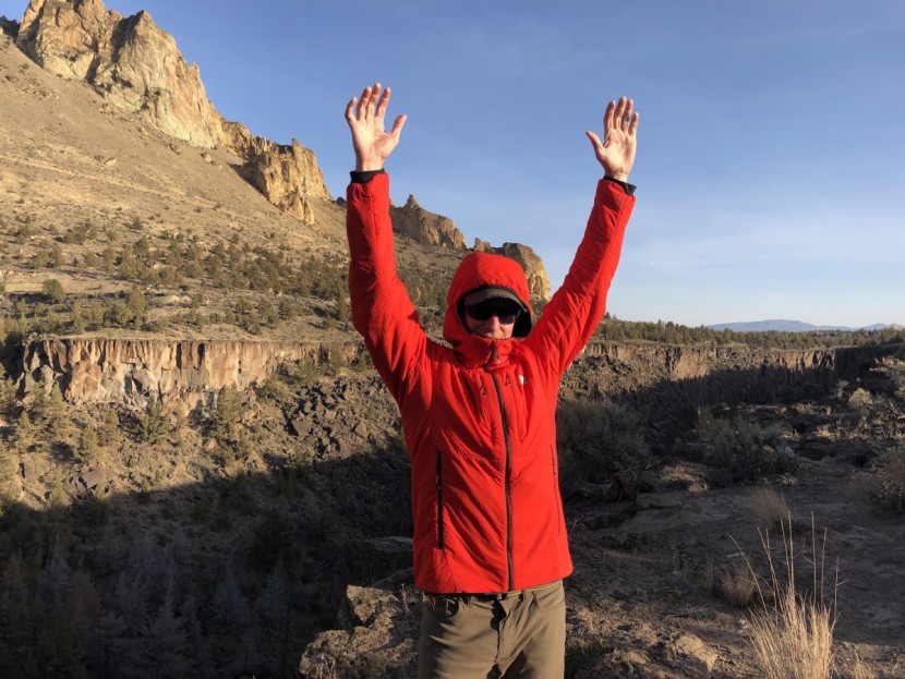 the north face summit l3 ventrix 2.0 hoody - this fit of this jacket is pretty much perfect, with fantastic...