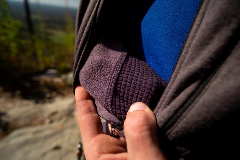 fleece jacket men - this fleece uses two types to customize the way it performs.