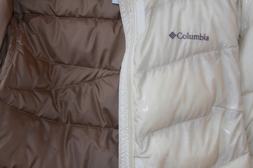 columbia peak to park for women - luckily, the interior stays dry and the jacket proves to absorb very...