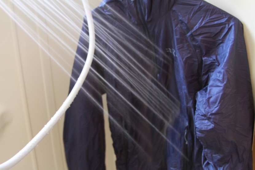 rab xenon hoodie for women - while the material does very well to bead up for quite a long period...