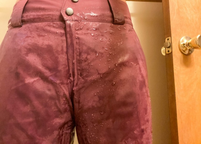 patagonia insulated snowbelle pants - other models resisted taking on water noticeably better than the...