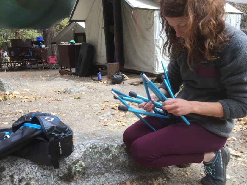 helinox swivel camp chair - the swivel packs down smaller than a taco-style chair but still...