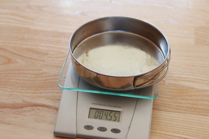 snow peak personal cooker 3 - a look at the weight (ounces) of all the different parts of this...