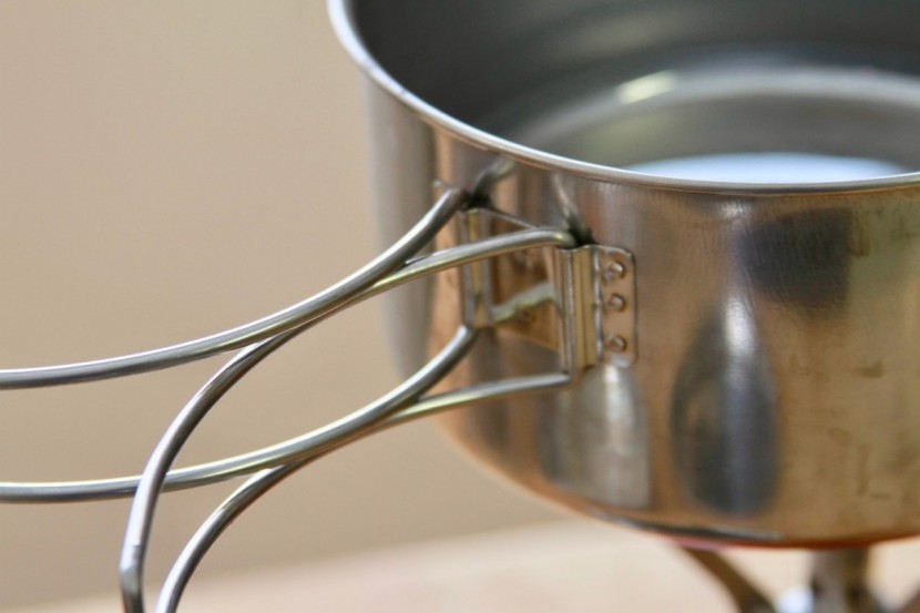 snow peak personal cooker 3 - the stainless steel design is durable. the handles are a little thin...