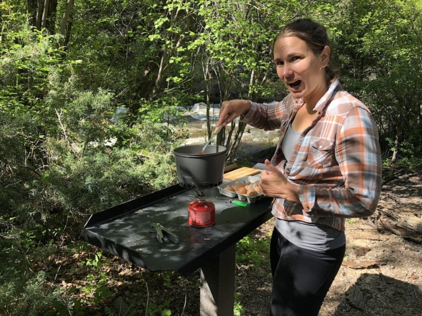 primus primetech 2.3l pot set - we enjoy the primus cookset while at a climbing base camp in...