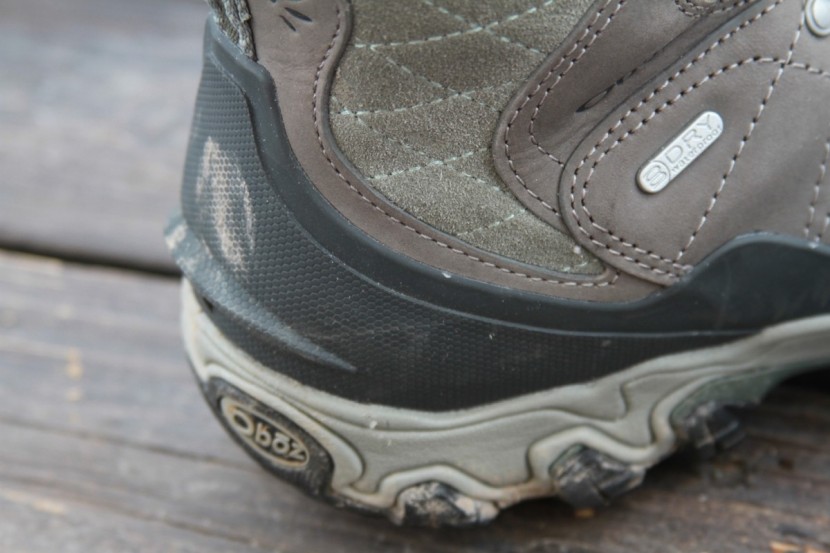 oboz bridger 7" insulated waterproof - the heel is stable with a great fit and the rest of the shoe is...