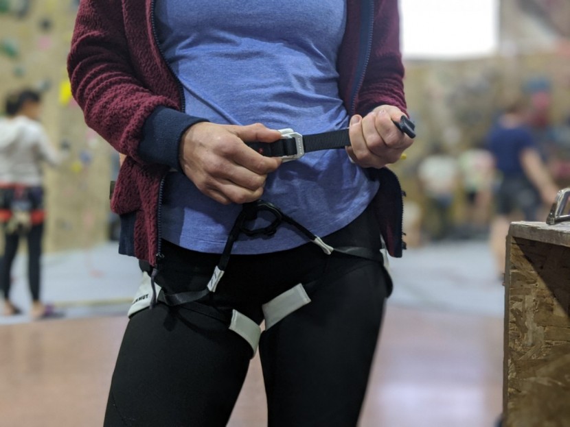 mammut alnasca - the alnasca doesn't have adjustable leg loops and is not very...