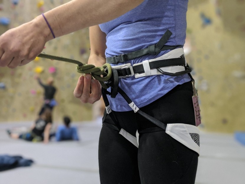 mammut alnasca - the mesh panels on the leg loops and waistband make this harness...