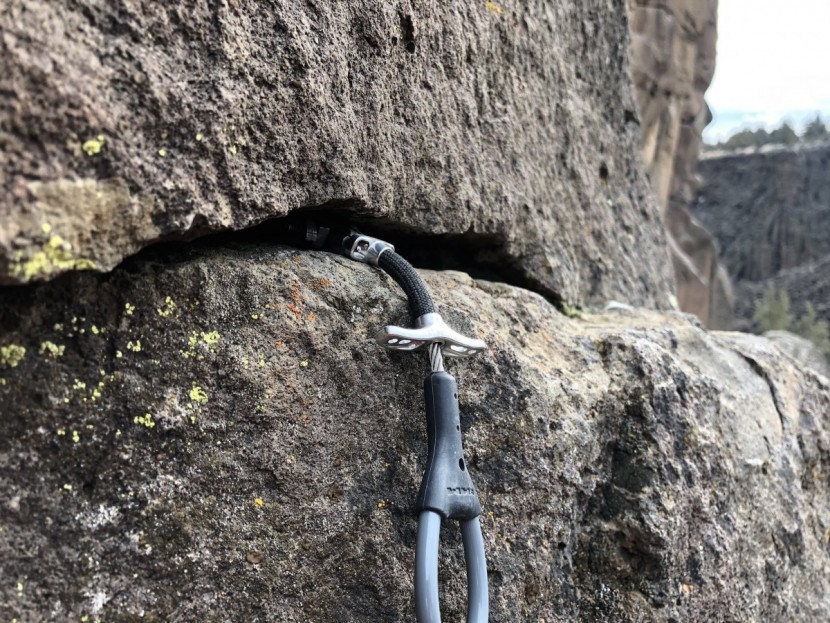 climbing cams - with an extremely flexible cable stem and the "alien-style" trigger...