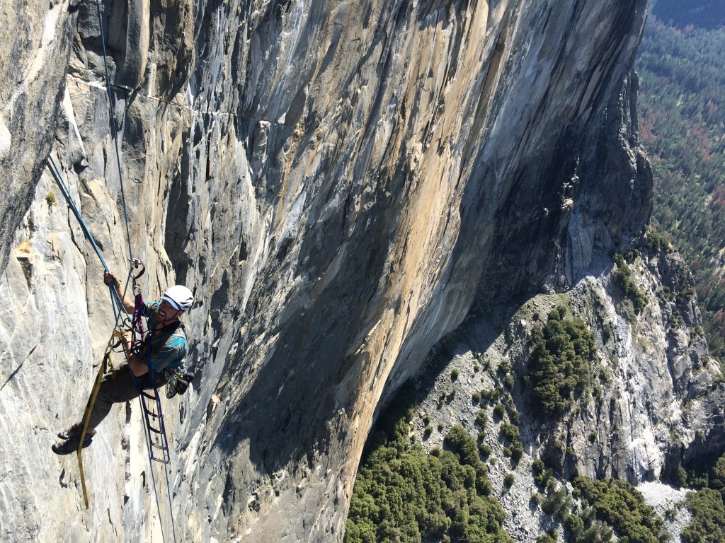 climbing cams - hanging out in space on the black cave pitch of the north american...